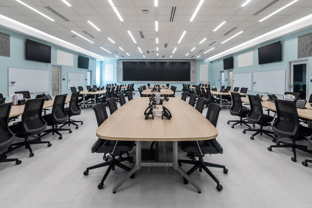 Monroe County EOC room