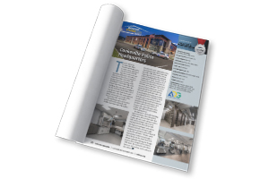 Magazine page of the 2023 Officer.com Award to Cookeville Police Headquarters.