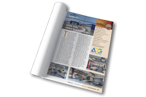 Magazine page of the 2024 Officer.com award presented to Idaho Falls Police Headquarters.