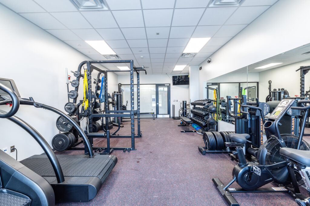 Orlando Fire Station No. 11 gym.