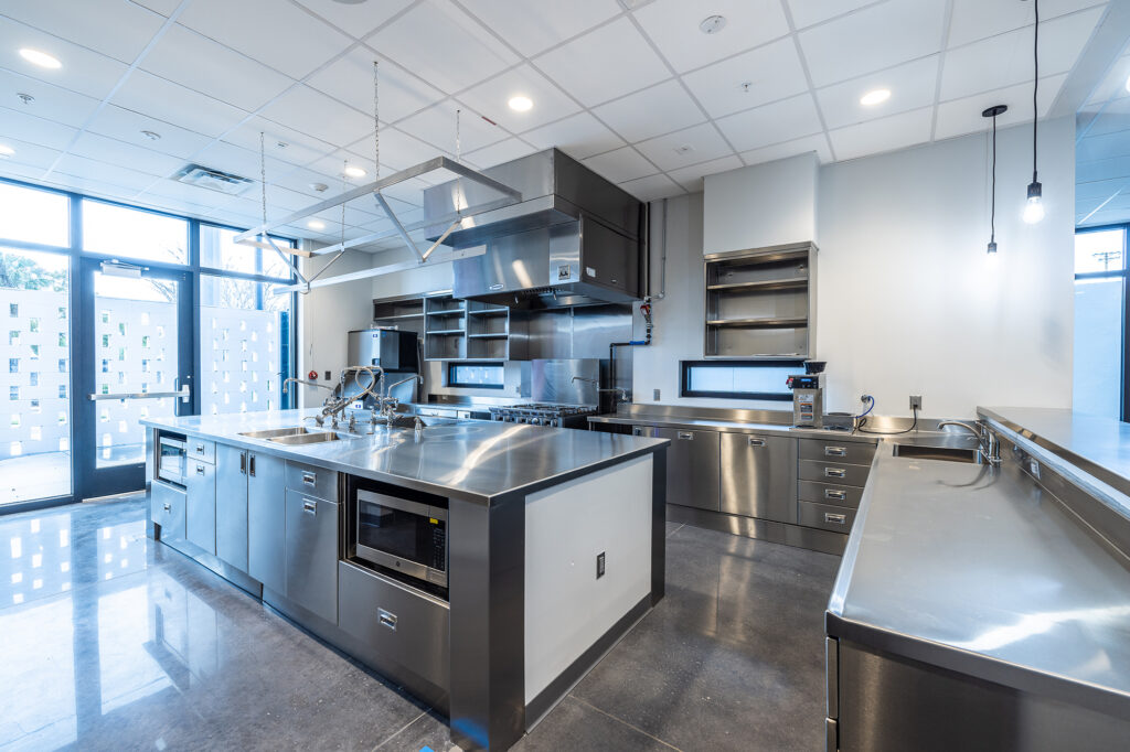 Orlando Fire Station No. 11 kitchen.